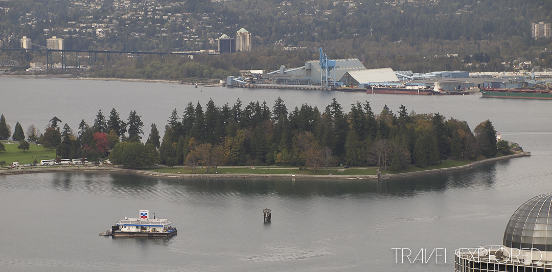 Stanley Park from Vancouver Lookout