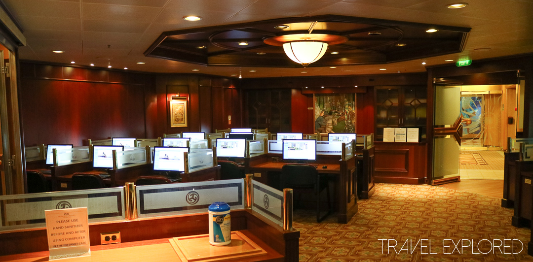 Sun Princess - Internet Cafe