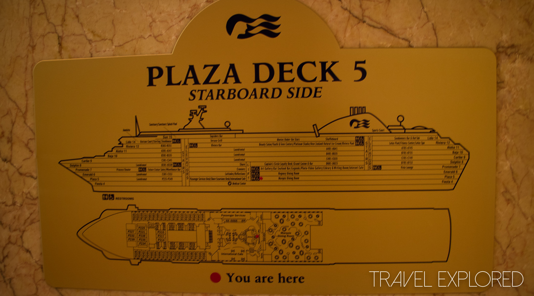 Sun Princess - Map