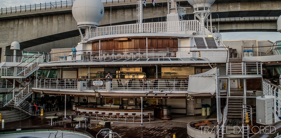 Sun Princess - Topsiders Bar, Terrace Grill & Poolside Bar