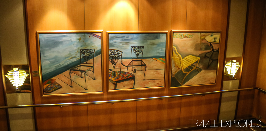 Sun Princess - Art In The Stairways
